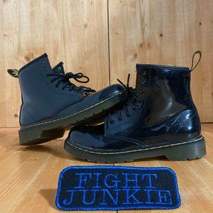 Dr. Martens Doc Martens AIRWAIR Women 5 Patent Leather 8 Eye Lace Up Boots